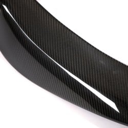 Dry Carbon Fiber Racing Seat Back Cover For Tesla Model 3 Sedan 2016-2023