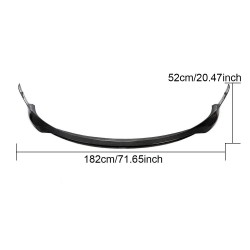 For Tesla Model 3 Sedan 2016-2023 Carbon Fiber Front Bumper Lip Chin Spoiler