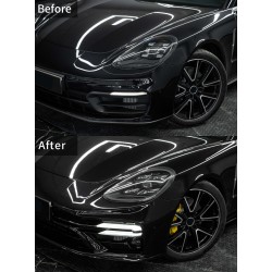 Porsche Panamera & Panamera Executive 2017-2023 (971) Smoked LED Matrix Headlights - Free Shipping - E-Mark Certified