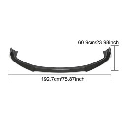 Carbon Fiber Front Bumper Lip Chin Spoiler Body Kit For Porsche Panamera 970 Base Hatchback 2014-2016 [ EXW ]