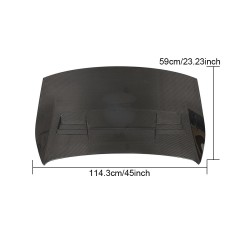 Dry Carbon Fiber Rear Trunk Lid Cover for Porsche 911 991 Carrera 4 S 4S Coupe 2-Door 2013-2018 [EXW]