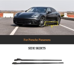 Carbon Fiber Side Skirts for Porsche Panamera GTS Sport 2017-2023 [EXW]