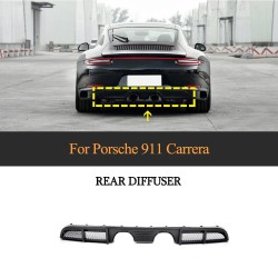 Carbon Fiber 911 GTS Rear Diffuser for Porsche 911 Carrera 4S Coupe 2-Door 2017 [EXW]