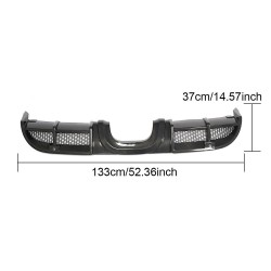 Carbon Fiber 718 Rear Diffuser for Porsche 718 Boxster Cayman 2016-2018 [EXW]