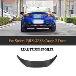 Carbon Fiber Rear Trunk Spoiler Tail Wing Lip for Subaru BRZ Toyota GR86 2022-2023