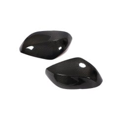 For Infiniti Q50 Q50S Q60 Q60S Q70 2014-2021 Dry Carbon Fiber Side Rear View Mirror Cover Caps Pair