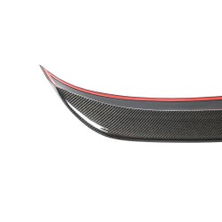 Carbon Fiber Rear Trunk Spoiler Boot Lip Wing Spoiler For Toyota REIZ Mark X 2011 - 2017