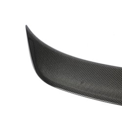 Carbon Fiber Rear Trunk Spoiler Boot Lip Wing Spoiler For Toyota REIZ Mark X 2011 - 2017