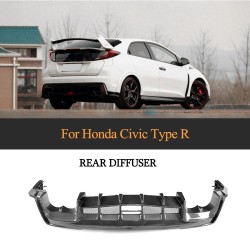 Carbon Fiber Rear Diffuser for Honda Civic Type R