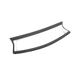 Carbon Fiber Front Grill Mesh Grille Frame Trim Sticker for Infiniti Q50 Sedan 4-Door 2014-2016