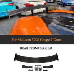 Dry Carbon Fiber Racing Car Spoiler for McLaren 570S Coupe 2015-2020