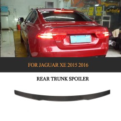 Carbon Fiber Rear Trunk Lip Wing Spoiler for Jaguar XE 2015 2016