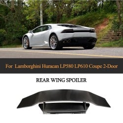 Carbon Fiber Rear Spoiler for Lamborghini Huracan LP580 LP610 Coupe 2-Door 2014-2018