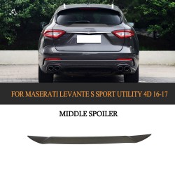 Carbon Fiber Middle Spoiler for Maserati Levante 4-Door 2016-2017