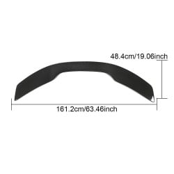 Carbon Fiber Rear Wing Spoiler for McLaren 570C 570GT 570S 2017-2019