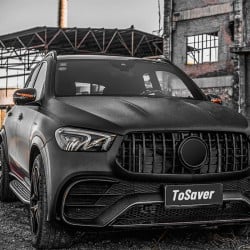 Embrace the Unseen Elegance of the Black Knight with Our Stylish Body Kit for the 2021 Mercedes-Benz GLE-Class