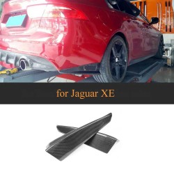 Carbon Fiber Rear Bumper Splitter for Jaguar XE Sedan 2015-2019