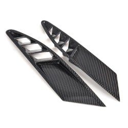 Carbon Fiber Side Air Intake Vent Cover for Ferrari 458 Italia Base Coupe Spider Convertible 2011-2013