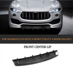 Carbon Fiber Car Front Lip for Maserati Levante S Sport Utility 4-Door 2016-2017