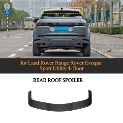 Carbon Fiber Rear Tailgate Spoiler for Land Rover Range Rover Evoque Sport Utility 4-Door 2020-2022