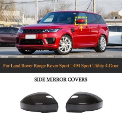 Dry Carbon Fiber Mirror Cover for Land Rover Range Rover Sport HSE Dynamic Sport 4-Door 2014-2020