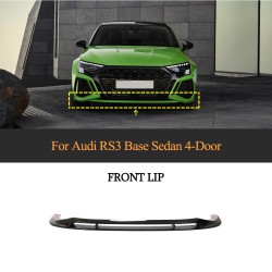 Dry Carbon Fiber Front Lip for Audi RS3 8Y 2022-2023