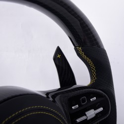 Carbon fiber steering wheel for Mercedes-AMG with selector knobs