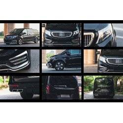 Car Modification Body Kits for 2016-2020 Mercedes-Benz V Class Upgrade Accessories