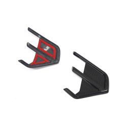 Carbon Fibre RS7 Rear Bumper Trim Vents for Audi RS7 Type 4K8 Sportback 4-Door 2019- 2021