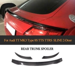 Carbon Fiber Rear Spoiler for Audi TT MK3 Type 8S TTS TTRS TT SLINE 2-Door Luxury 2015-2019