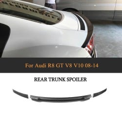 Carbon Fiber Rear Trunk Spoiler for Audi R8 GT V8 V10 2008 - 2015