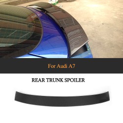 Carbon Fiber A7 Trunk Spoiler Roof Spoiler Wing for Audi S7 RS7