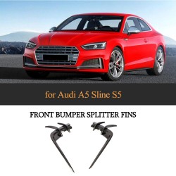 For Audi A5 Carbon Fiber Front Bumper Splitter Apron For A5 Sline S5 2017-2019