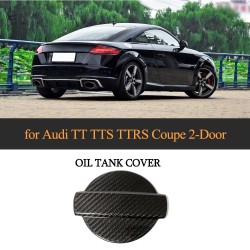 Dry Carbon Fiber TTRS TTS Car Oil Tank Cover for Audi TT TTS TTRS Coupe 2-Door 2015-2019