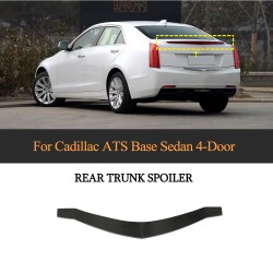 Carbon Fiber Rear Trunk Wing Spoiler Race Lip for Cadillac ATS Sedan 2014-2018