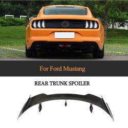 Carbon Fiber Car Wing Spoiler Lid for Ford Mustang 2015-2019