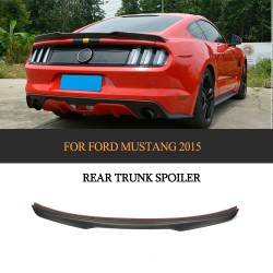 Matt Carbon Car Rear Spoiler for Ford Mustang GT Coupe 2-Door 2015-2020