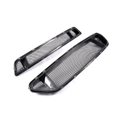 Carbon Fiber Front Grills Grille for Ford Mustang GT Shelby GT350R Coupe 2-Door 2015-2017