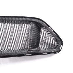 Carbon Fiber Front Grills Grille for Ford Mustang GT Shelby GT350R Coupe 2-Door 2015-2017