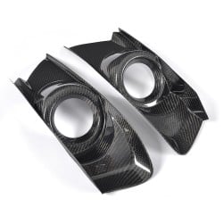 Carbon Fiber Front Fog Light Cover for Ford Mustang GT Coupe 2-Door 2015-2017