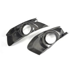 Carbon Fiber Front Fog Light Cover for Ford Mustang GT Coupe 2-Door 2015-2017