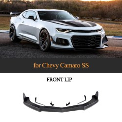 Carbon Front Bumper Lip with Canards for Chevy Camaro ZL1 2014-2016