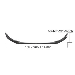 Carbon Fiber CC Front Lip for Volkswagen Arteon Hatchback 4-Door 2019-2020