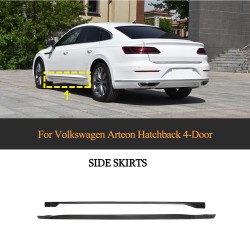 Carbon CC Side Skirts Winglet for VW Arteon Hatchback 4-Door 2019-2020