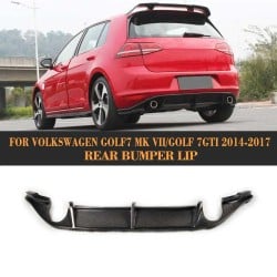 Carbon Fiber Rear Diffuser for Volkswagen VW Golf VII MK7 GTI 2014-2017