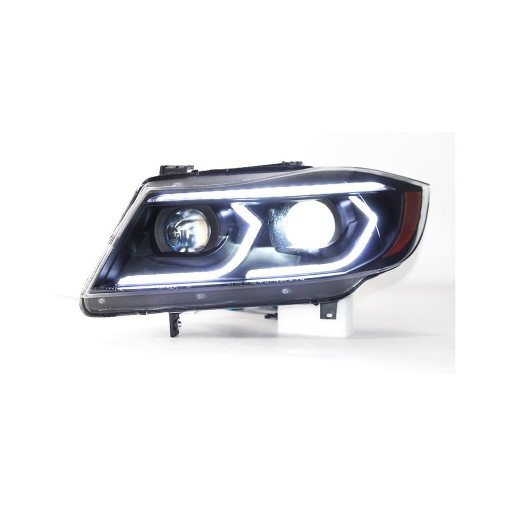 Pair of Xenon Headlights for 2015-2021 Ford Everest, Including Daytime  Running Lights, 6000K