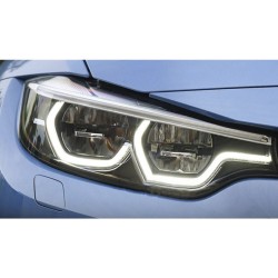 Upgrade Your BMW 4 Series M4 (2014-2019) with GTS Style Full LED Headlights | Daytime Running Lights | Pair