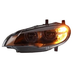 Upgrade Your BMW X6 E71 (2008-2014) with Full LED Angel Eyes Headlights | 1 Pair