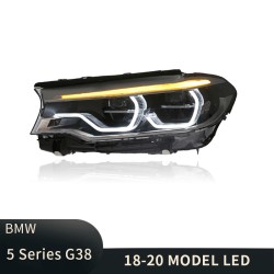 Upgrade Your BMW 5 Series G38 G30 2018-2020 with High-Grade Full LED Headlights | 1 Pair