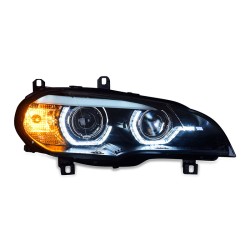 Upgrade Your BMW X5 E70 (2007-2011) with Full LED Spoon-shaped Headlights | 1 Pair